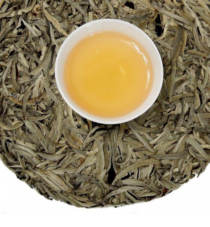 Бай Хао Бін Пуер білий пресований чай (№600)  - фото 3