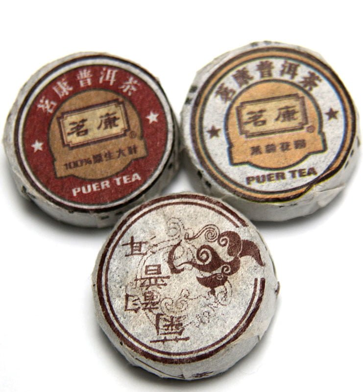 Сяо Бін чай Шу Пуер міні-млинець (№120)