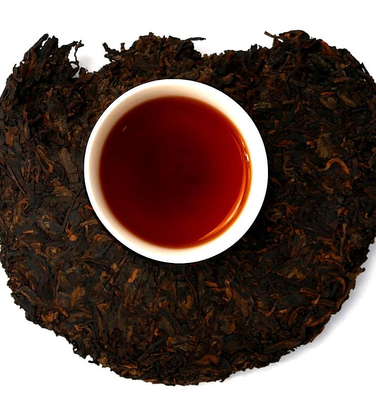 Сишуань Баньна Бин, прессованный чай Шу Пуэр (№1000)