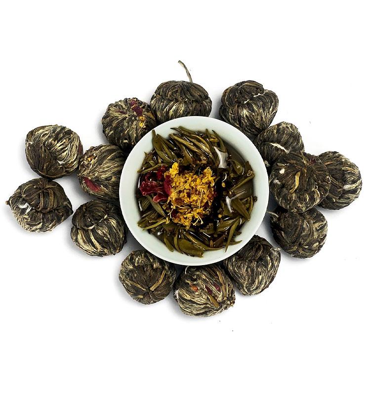 Молі Цзи Сян Жу І з'язаний чай із жасмином (№400)