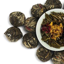 Моли Цзи Сян Жу И связанный чай с жасмином (№400)  - фото 3