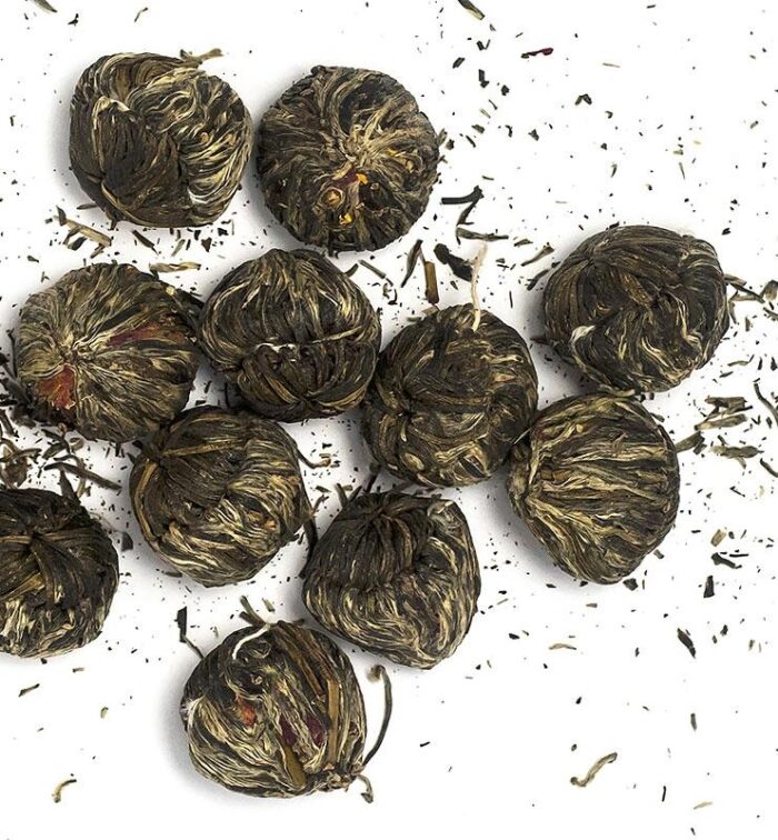 Моли Цзи Сян Жу И связанный чай с жасмином (№400)  - фото 5