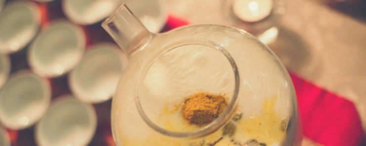 Масала чай со специями на молоке по индискому рецепту