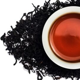 Цзю Цюй Хун Мэй рассыпной красный (черный) чай (№360)  - фото