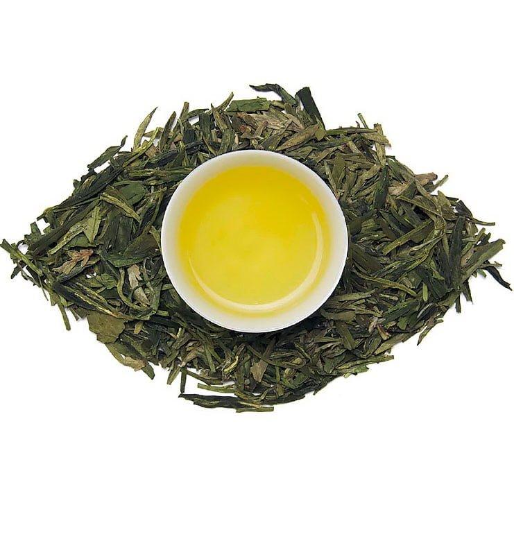 Лун Цзин, Колодец дракона китайский зелёный чай (№120)