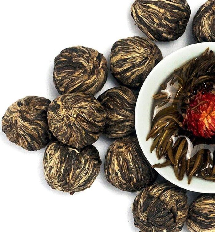 Моли Хай Бэй Ту Чжу связанный чай с жасмином (№400)  - фото 2