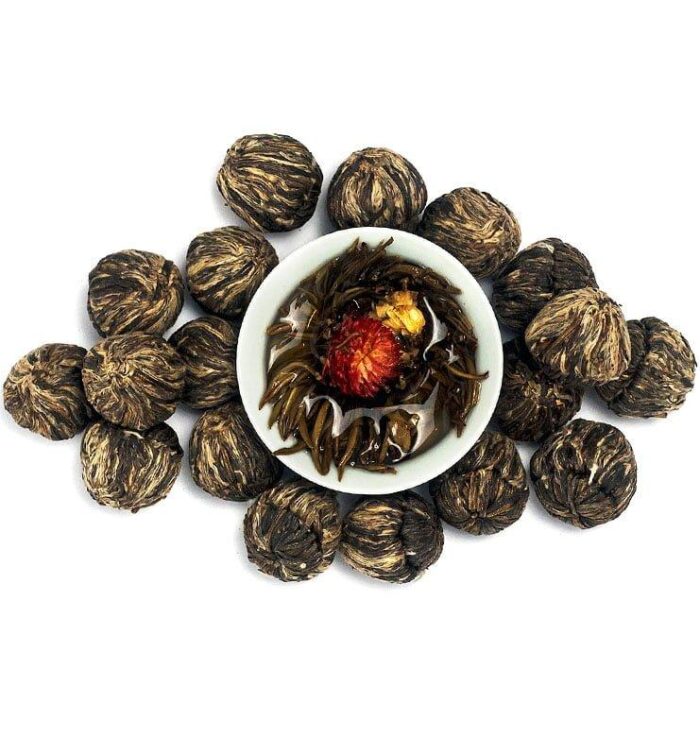 Моли Хай Бэй Ту Чжу связанный чай с жасмином (№400)  - фото 5