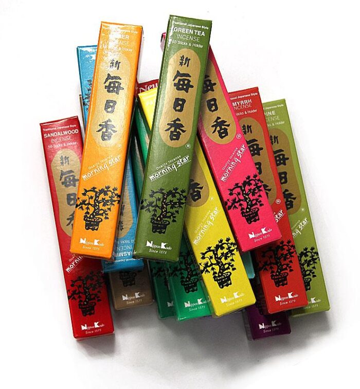 Incense Japanese “Morning Star” – flavor “Sandalwood”  - фото 3