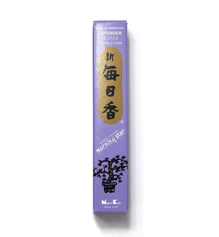 Incense Japanese “Morning Star” – flavor “Lavender”  - фото 2