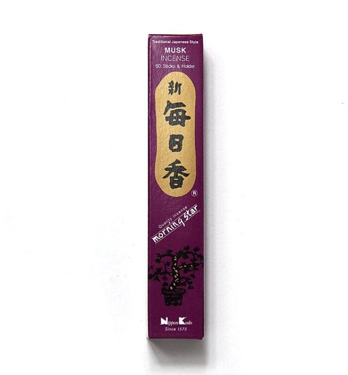 Incense Japanese “Morning Star” – flavor “Musk”  - фото 2