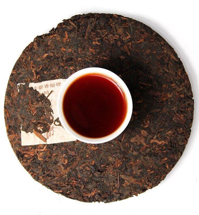 Shu Pu’er “Hong Ding Tao” Pressed Tea (No. 800)  - фото 6