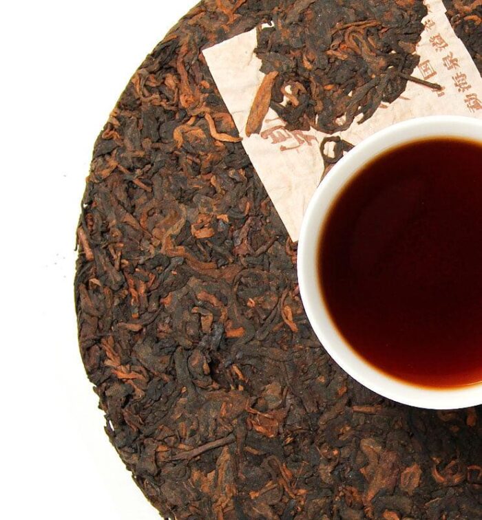 Shu Pu’er “Hong Ding Tao” Pressed Tea (No. 800)  - фото 4