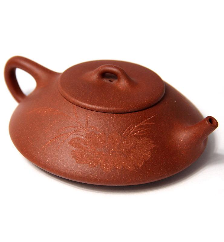 Чайник из исинской глины формы Ши Пяо, «Каменный ковш»