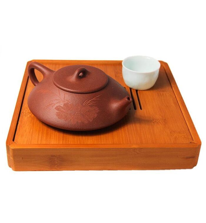 Чайник из исинской глины формы Ши Пяо, «Каменный ковш»  - фото 4