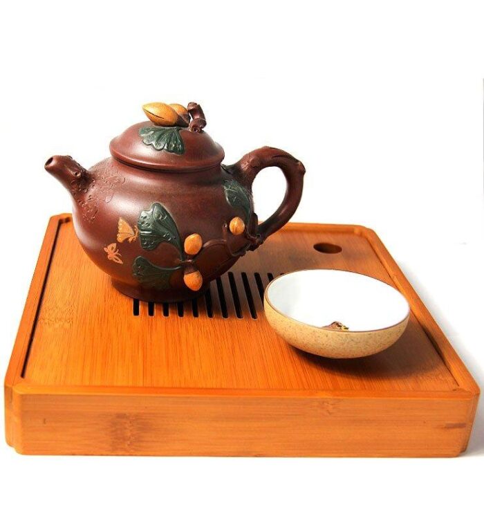 Чайник из исинской глины “Гинкго Билоба”  - фото 5