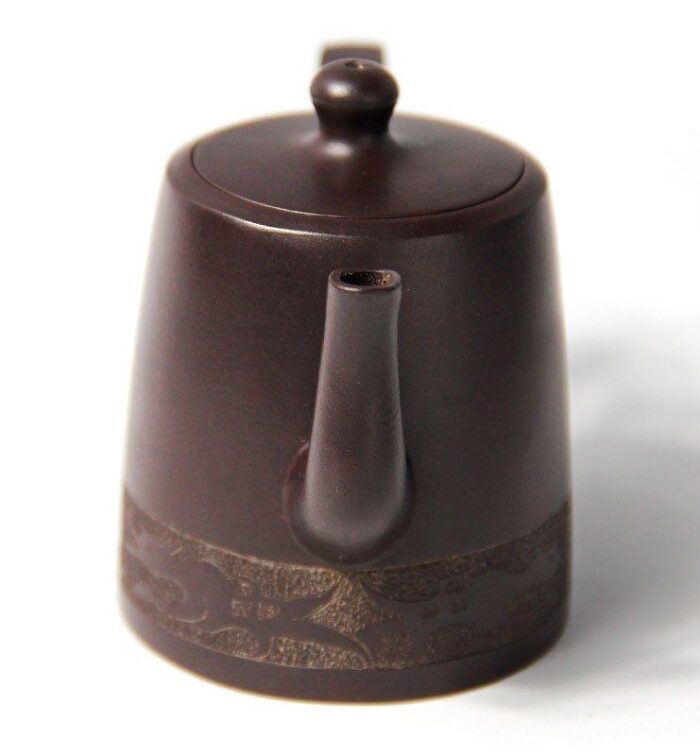 Чайник из исинской глины «Отвесной колокол»  - фото 4