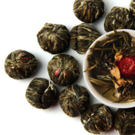 Моли Хуа Кай Фу Гуй связанный чай с жасмином (№400)  - фото
