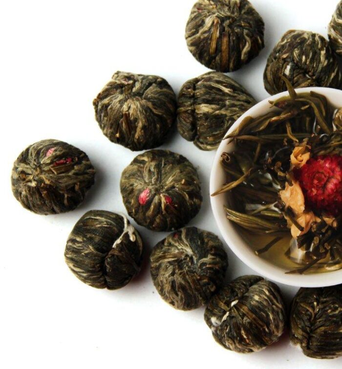 Моли Хуа Кай Фу Гуй связанный чай с жасмином (№400)  - фото 2