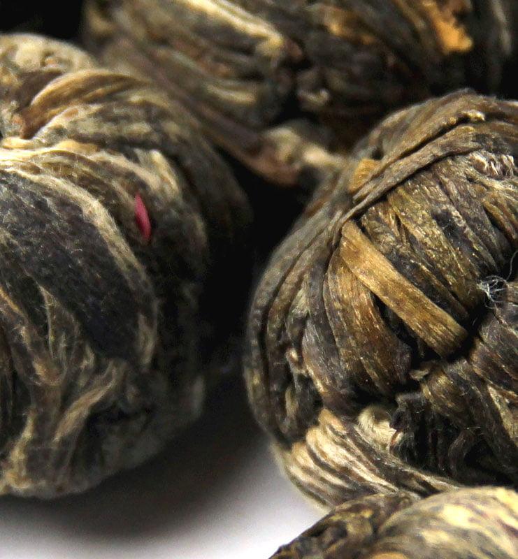 Моли Хуа Кай Фу Гуй связанный чай с жасмином (№400)