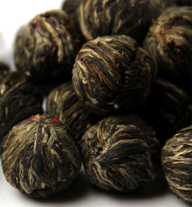 Моли Хуа Кай Фу Гуй связанный чай с жасмином (№400)