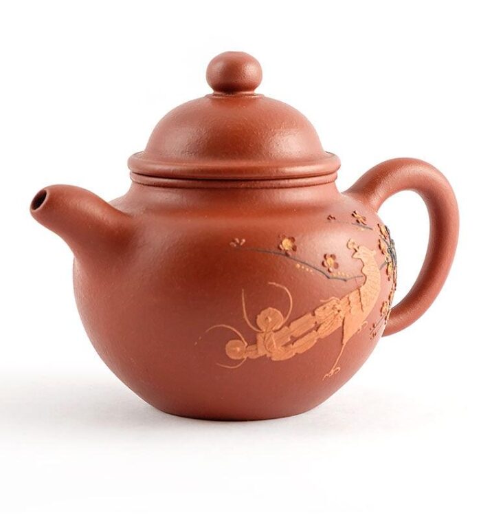 Чайник из исинской глины До Цю “Павлин”, 175 мл  - фото 2