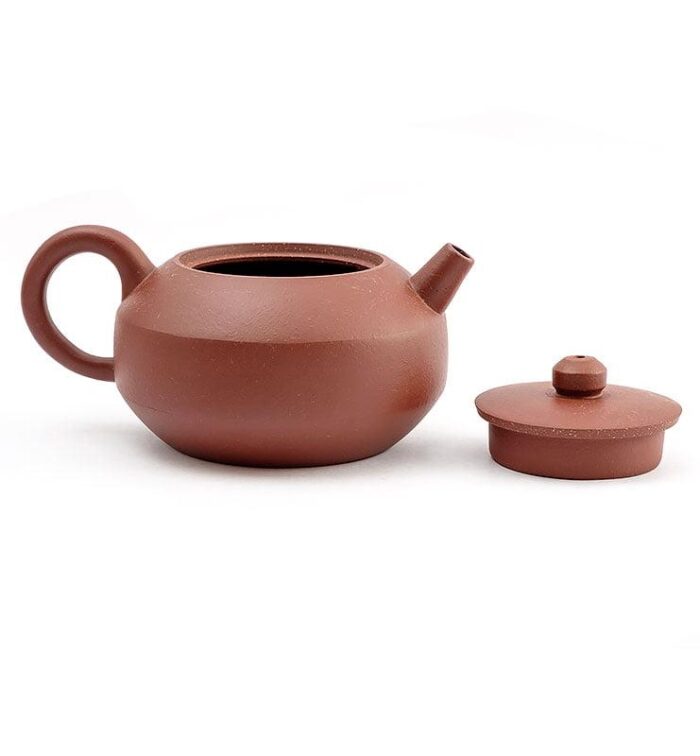 Чайник из исинской глины формы Фан Ху “Чайник с гранями” 200 мл  - фото 4
