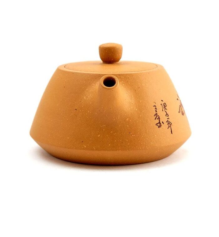 Чайник из исинской глины формы Ши Пяо 140 мл  - фото 5