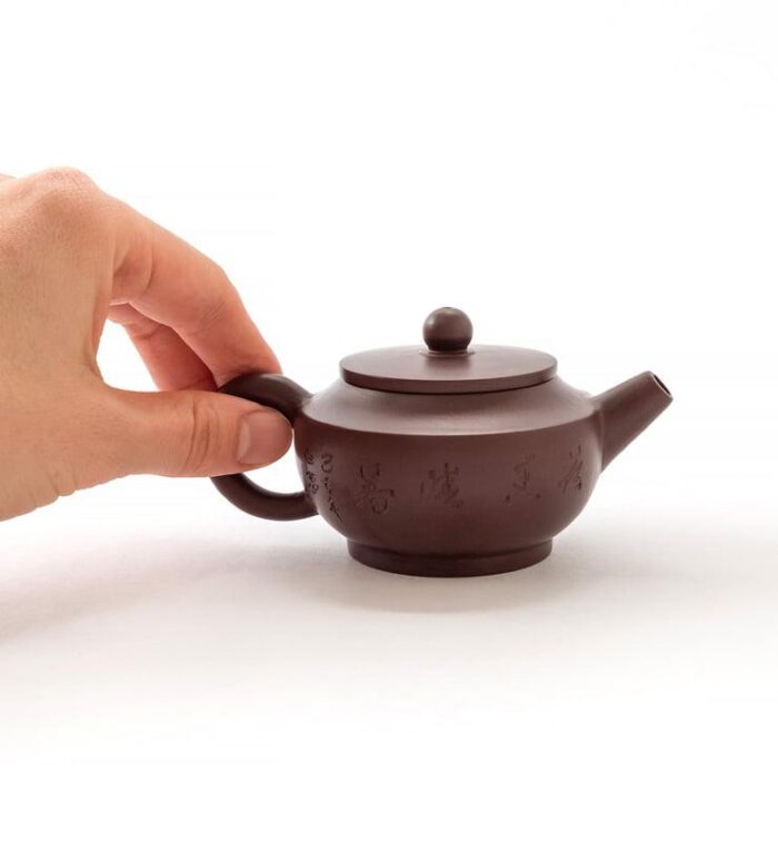 Чайник из исинской глины 100 мл. в ханьском стиле  - фото 6