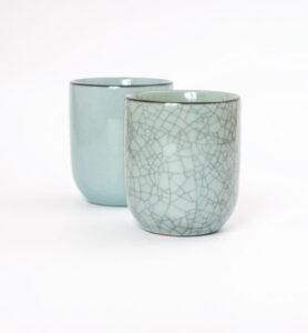 Чашки керамические Цин Ци из Лунцюаня 180 мл