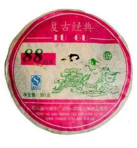 Шу Пуэр "Фу Гу 88" чай выдержанный 2006г. (№800)