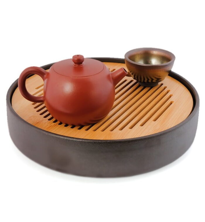 Чайник з ісинської  глини “Цзинлань” (Огорожа колодязя), 200 мл  - фото 3
