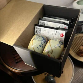 Чайний набір “Все, що потрібно для Пуера” у чорній коробці  - фото 2