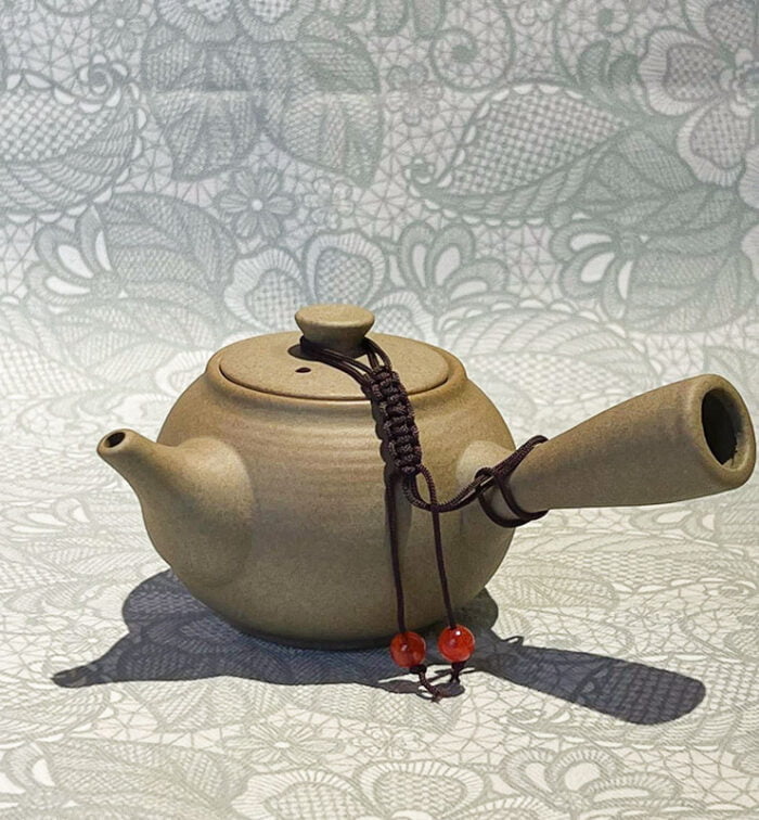 Japanese style teapot Kyusu, 240 ml.  - фото 6