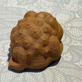 Three-legged toad made of Huang Ni clay  - фото 2