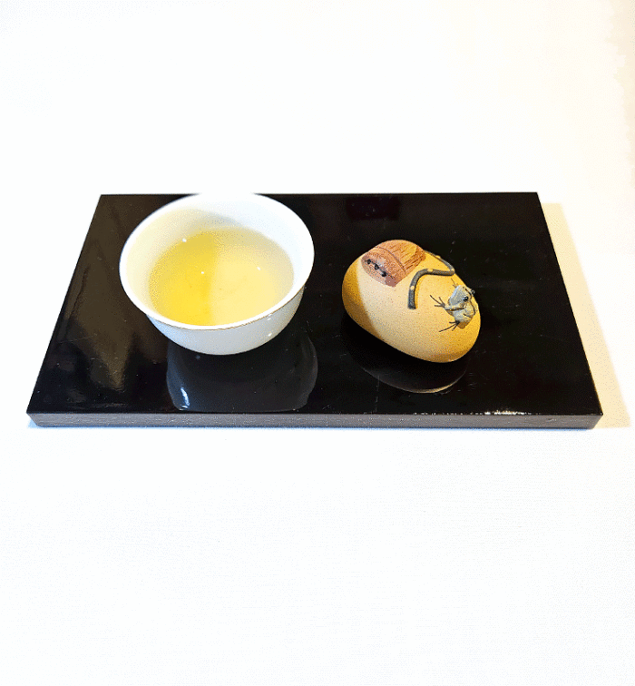 Tea figurine “Frog-fountain”  - фото 6