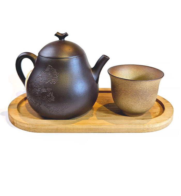 Чайник формы “瓜趣壶” (Guā Qù Hú) “Тиква горлянка”  - фото 10